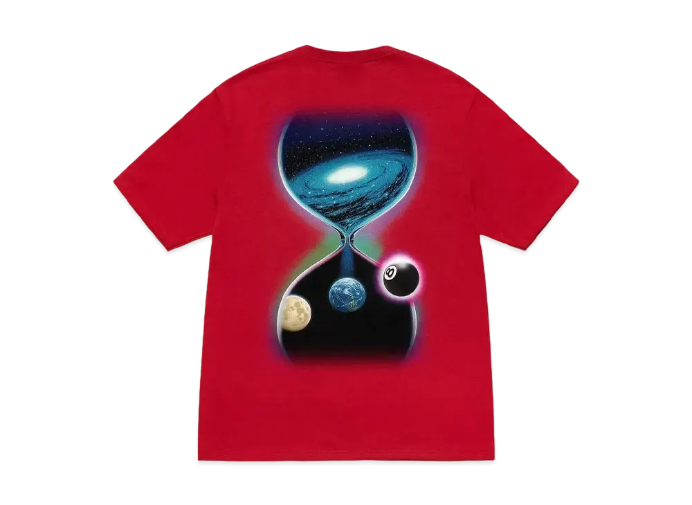 Stussy Galaxy Tee "Dark Red"