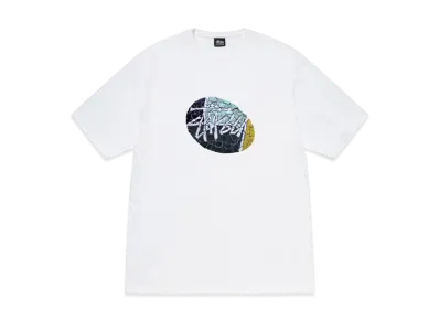 Stussy Mosaic Tee "White"