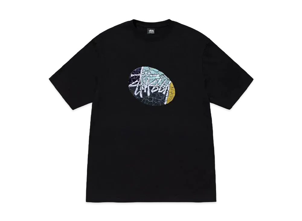 Stussy Mosaic Tee "Black"