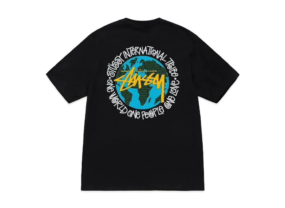 Stussy One World Tee "Black"
