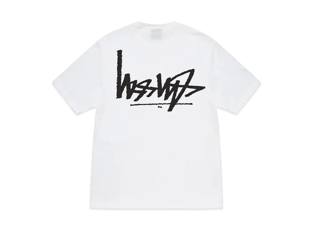 Stussy Flipped Tee "White"