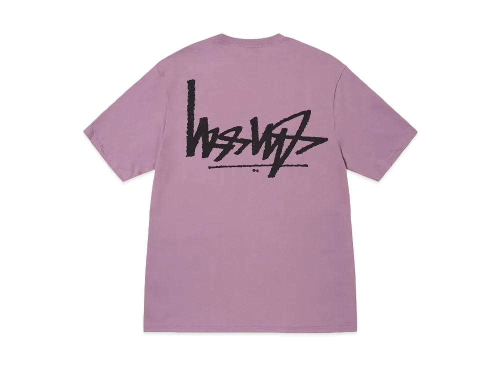 Stussy Flipped Tee "Orchid"