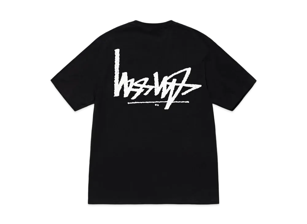 Stussy Flipped Tee "Black"