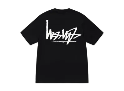 Stussy Flipped Tee "Black"