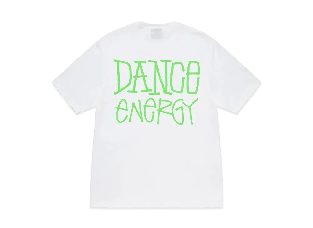 Stussy Dance Energy Tee "White"