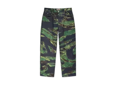 Stussy Tigris Canvas Big OL' Jean "Green"