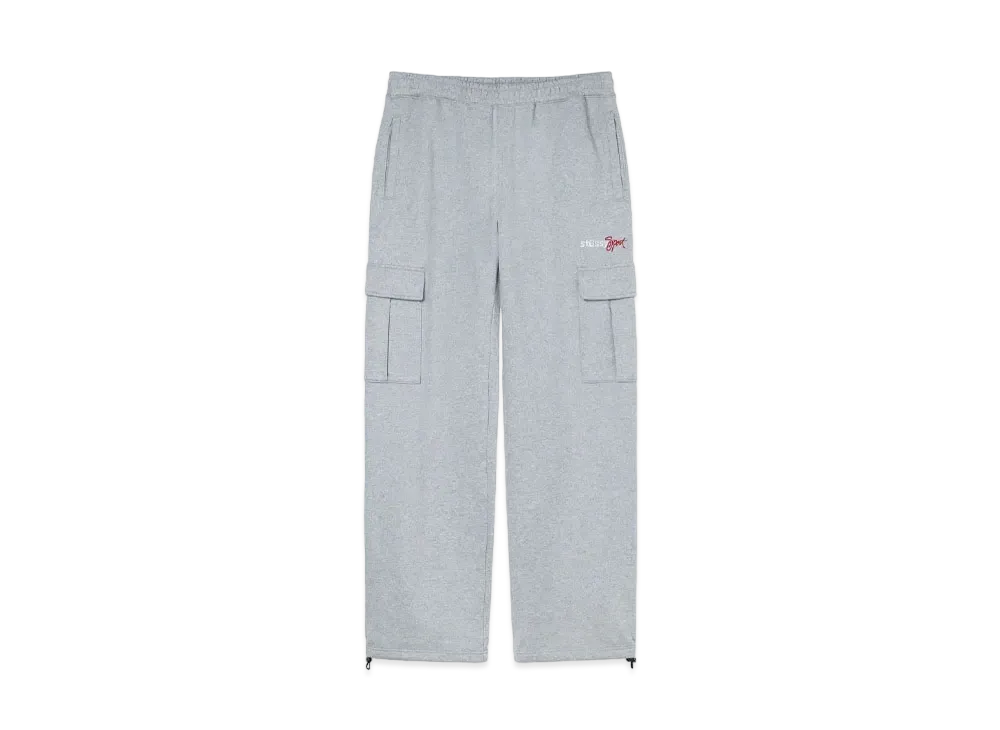 Stussy Sport Cargo Fleece Pant "Grey Heather"