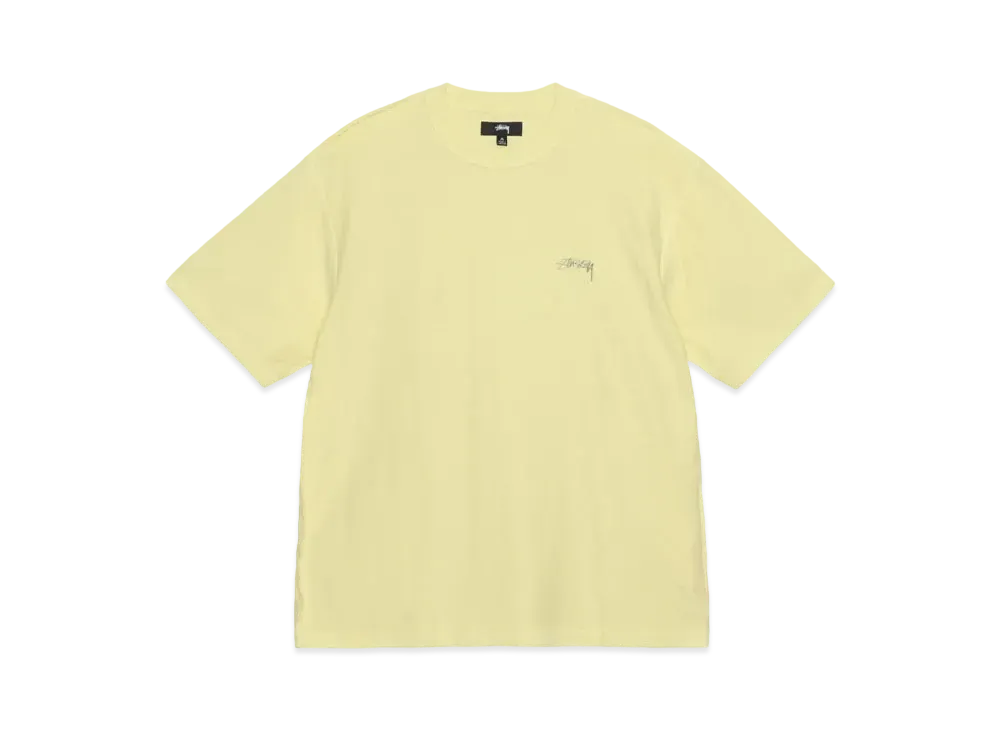 Stussy Lazy Tee "Yellow"