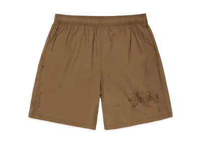 Stussy Big Stock Nylon Short "Gold"