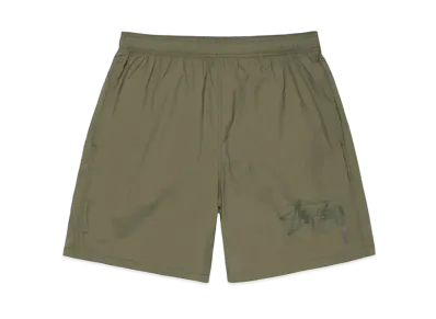 Stussy Big Stock Nylon Short "Olive"