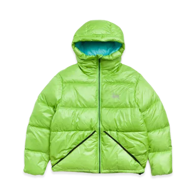 Stussy Down Parka Micro Ripstop "Kiwi"