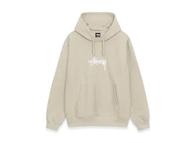 Stussy Stock Logo Applique Hoodie "Khaki"