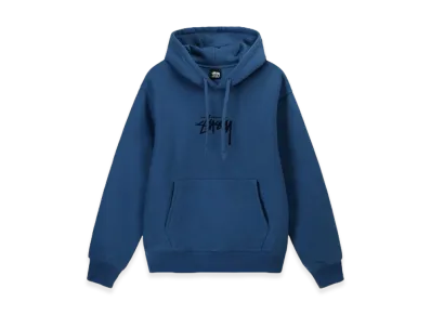 Stussy Stock Logo Applique Hoodie "Midnight"