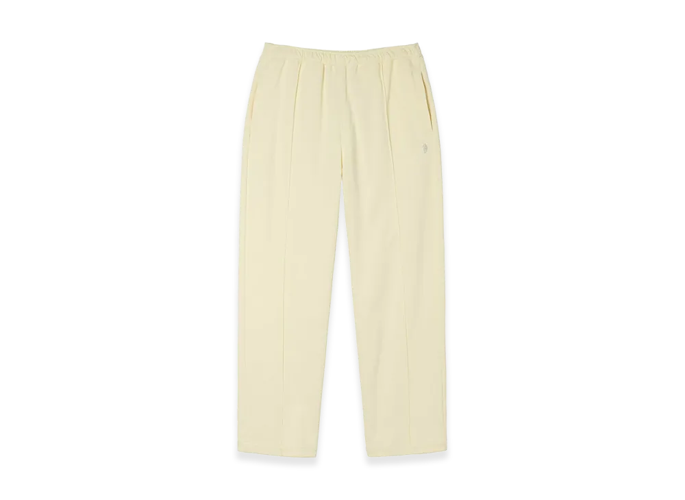 ステューシー ポリ トラックパンツ "ペールイエロー"