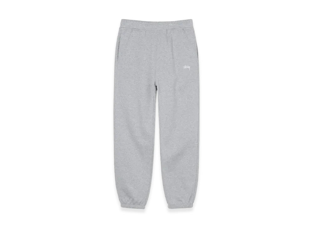 Stussy Overdyed Stock Logo Pants "Grey Heather"