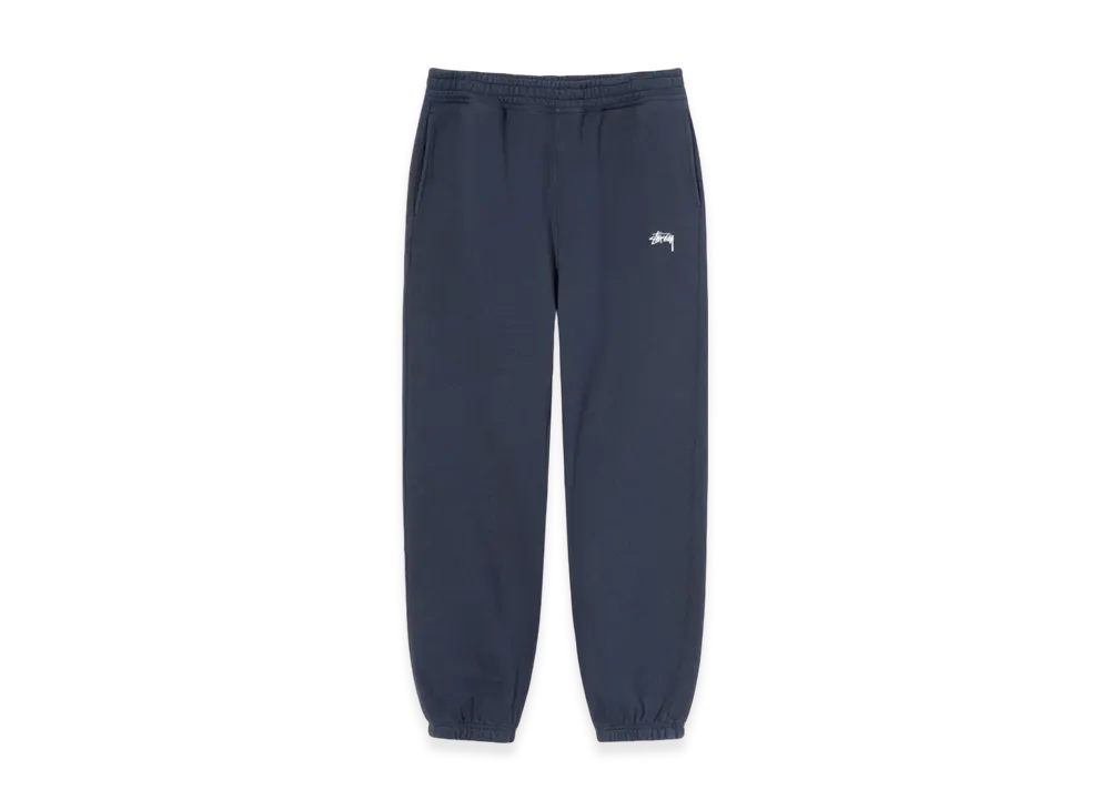 Stussy Overdyed Stock Logo Pants "Navy"