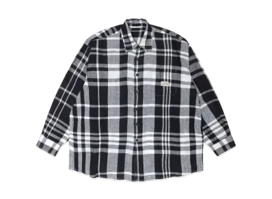 OUR LEGACY 25FW限定 ピンクグレー チェック ネルシャツ 長袖 5/26発売 OUR LEGACY 25FW限定 ピンクグレー チェック ネルシャツ 長袖 5/26発売