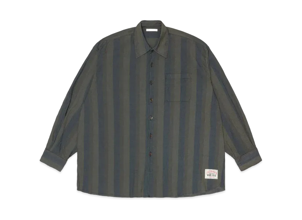 Stussy x Our Legacy Work Shop Borrowed Shirt "Olive"