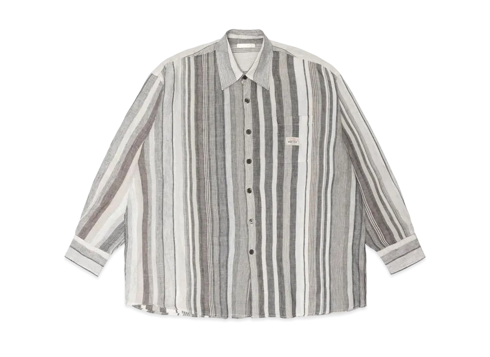 Stussy x Our Legacy Work Shop Borrowed Shirt "Gray"