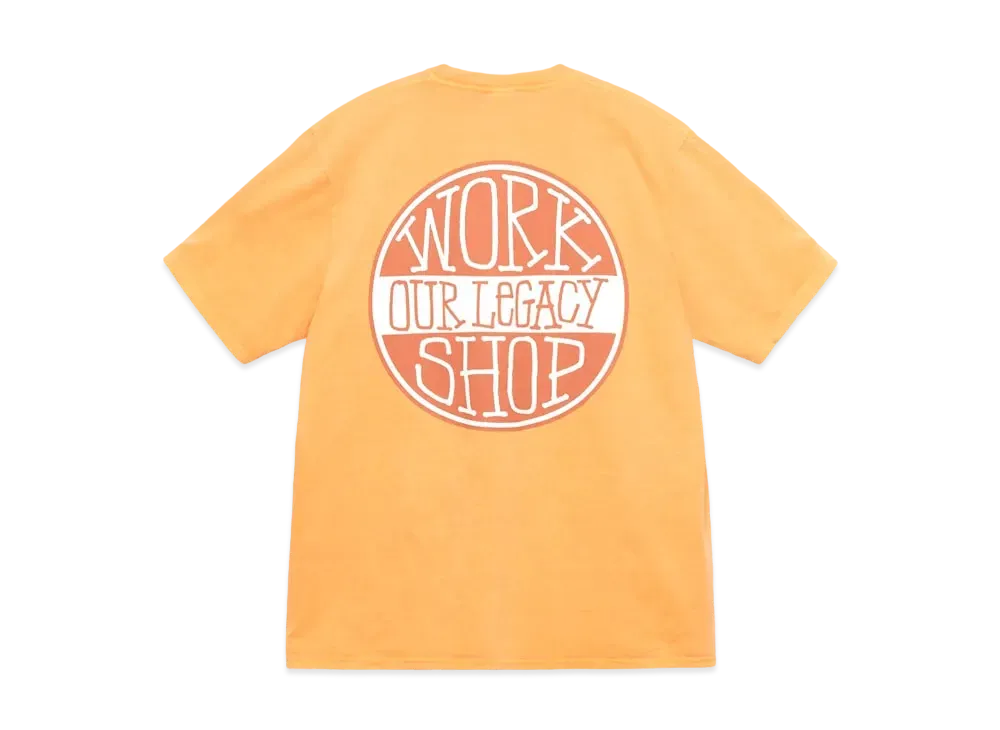 Stussy x Our Legacy Dot Pigment Dyed Tee "Orange"
