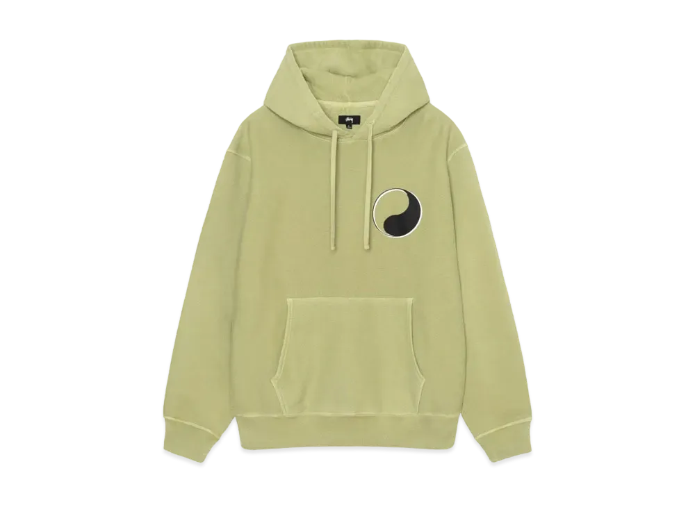 Stussy x Our Legacy Drop Shadow Pigment Dyed Hoodie "Olive"