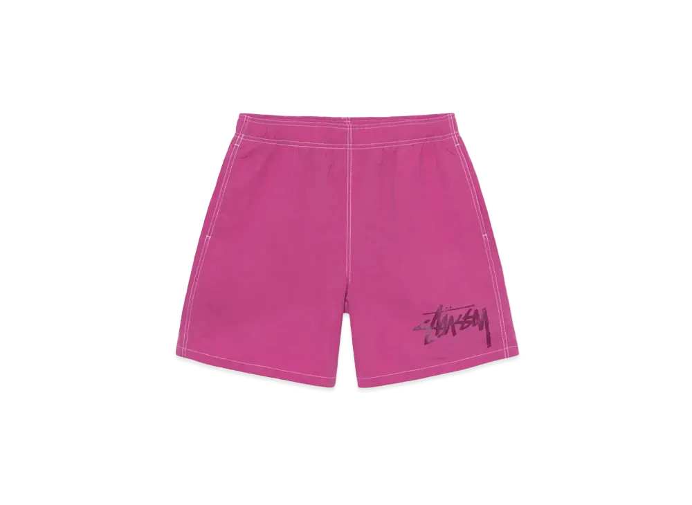 Stussy x Our Legacy Work Shop Water Short "Magenta"