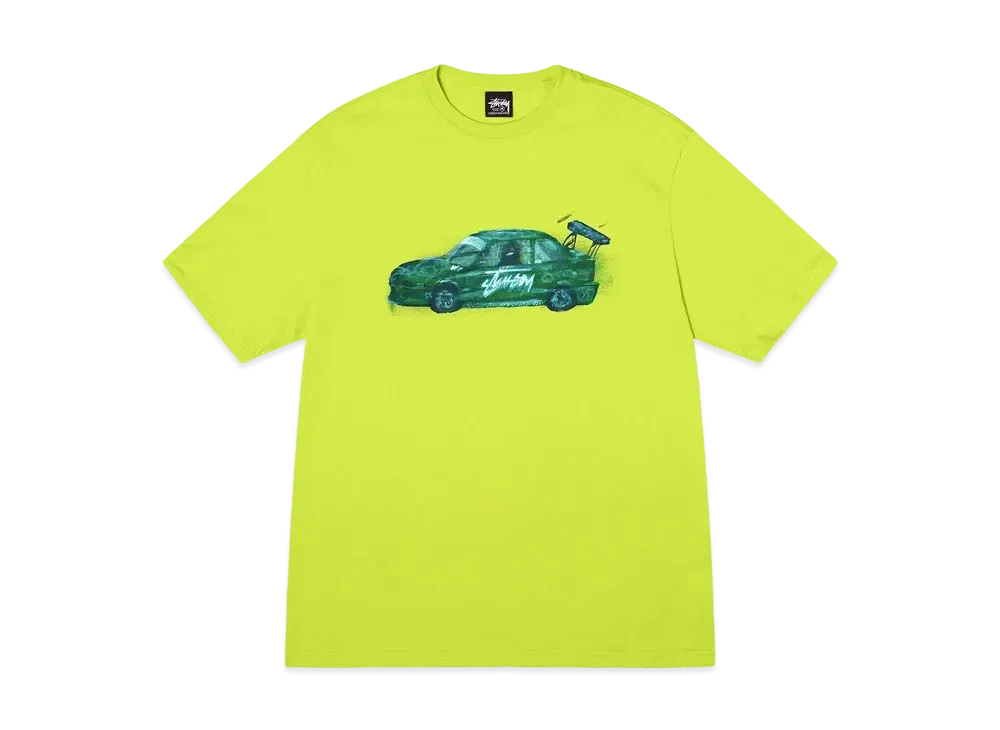 Stussy Racecar Tee "Lime"