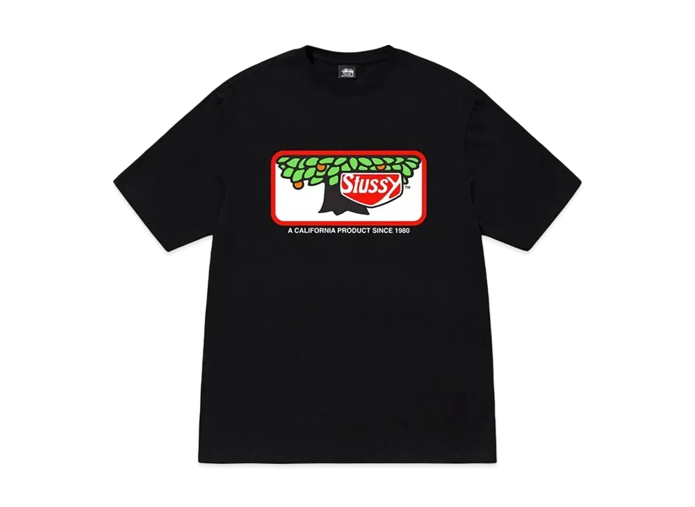Stussy Orchard Tee "Black"