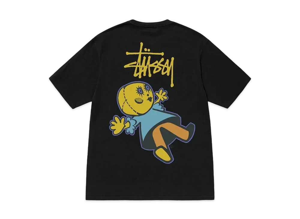 ステューシー ドリー ピグメント ダイ Tシャツ "ブラック"