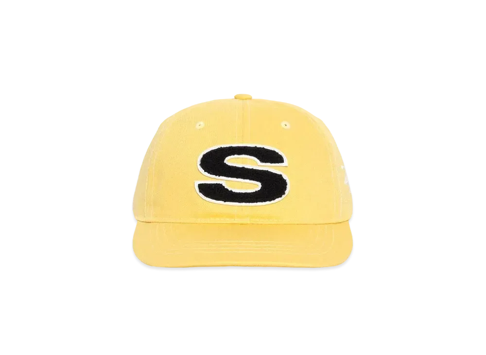Stussy Chenille S Low Pro Cap "Mustard"
