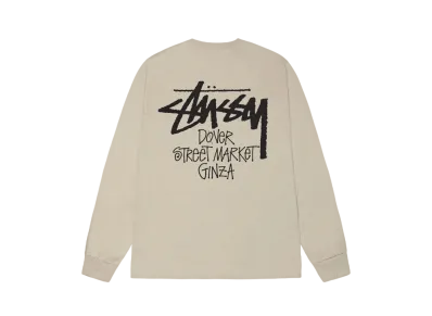 Stussy Stock Dsm Ginza Ls Tee "Khaki"