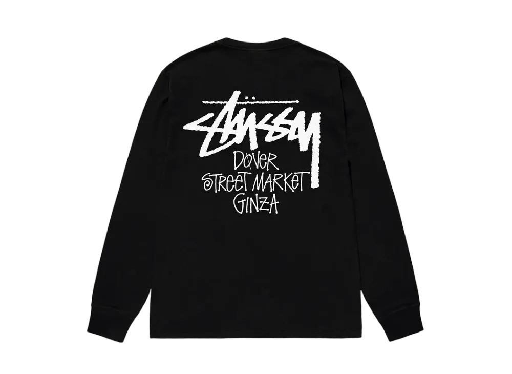 Stussy Stock Dsm Ginza Ls Tee "Black"