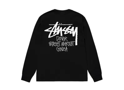 Stussy Stock Dsm Ginza Ls Tee "Black"