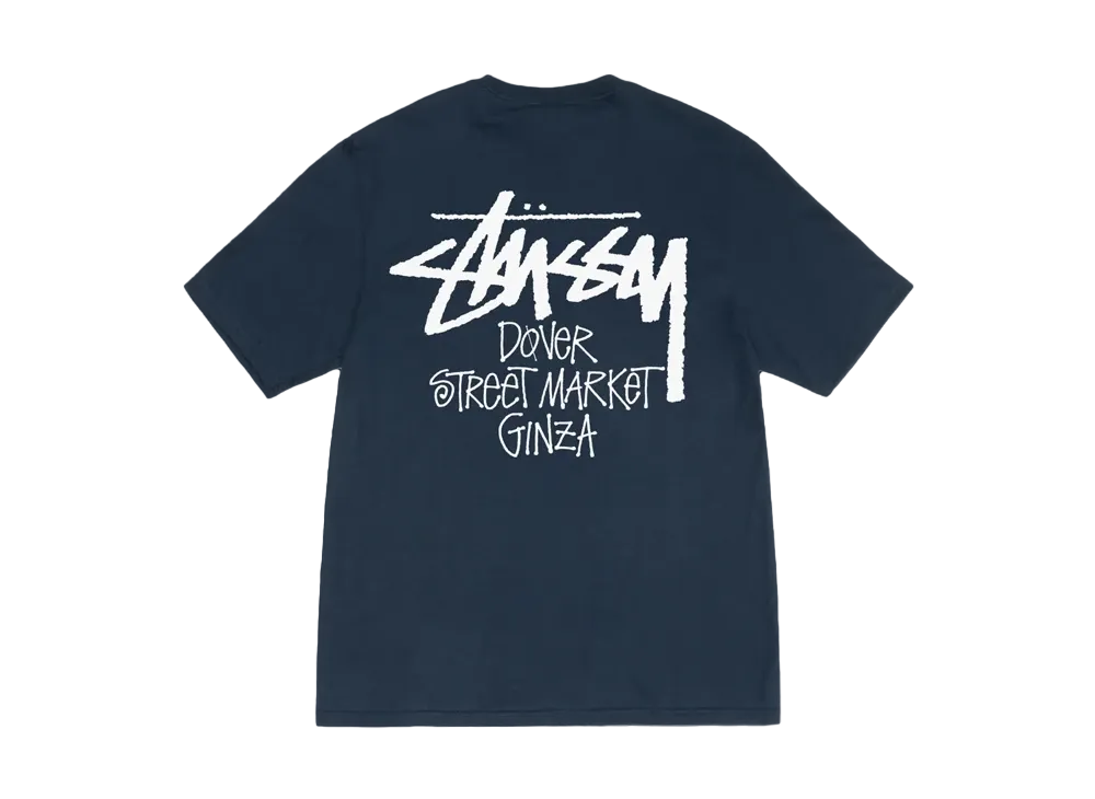 Stussy Stock Dsm Ginza Tee "Navy"