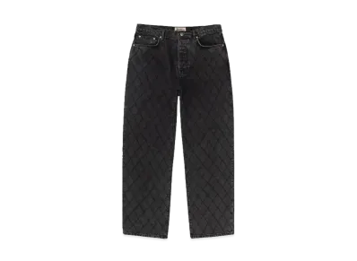Stussy Big Ol' Jean Quilted Denim "Black "