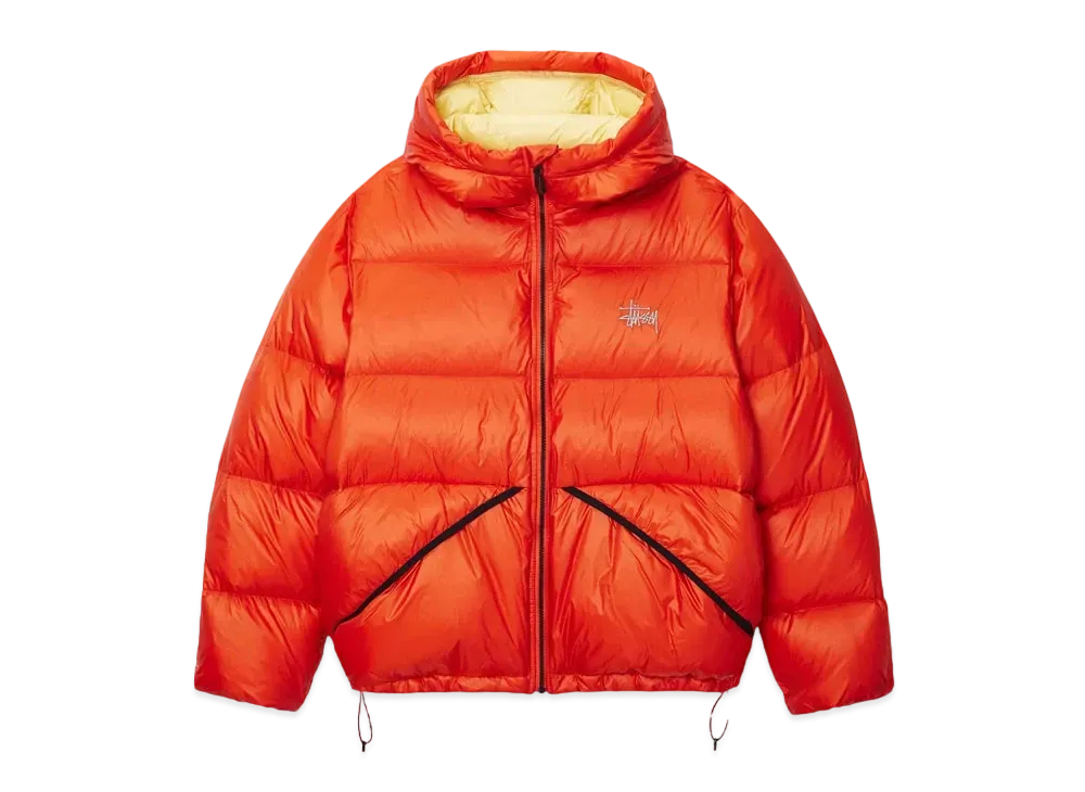 Stussy Down Parka Micro Ripstop "Cayenne"
