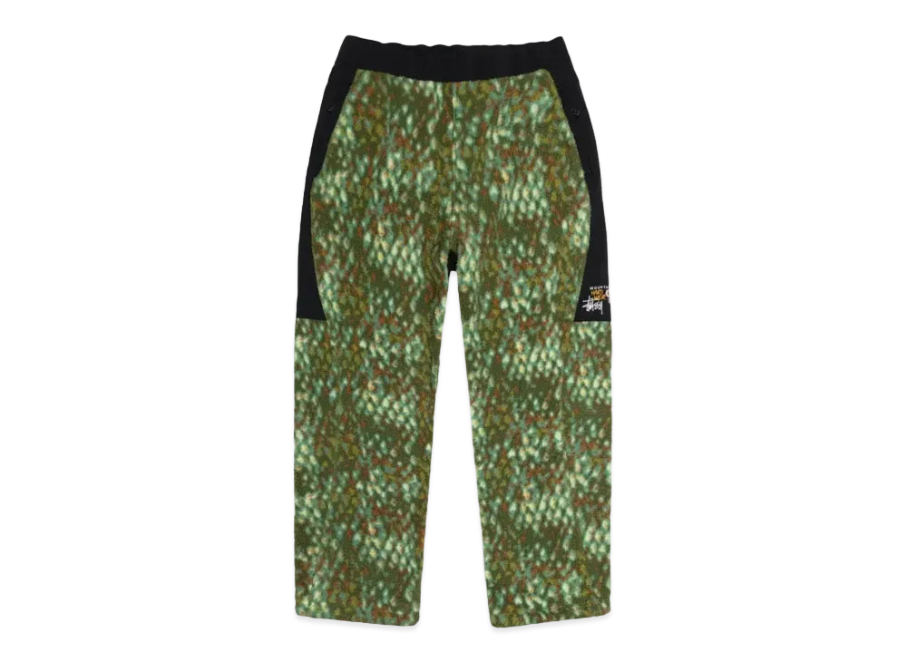 Stussy x Mountain Hardwear Fleece Pant "Groves Scale Print"