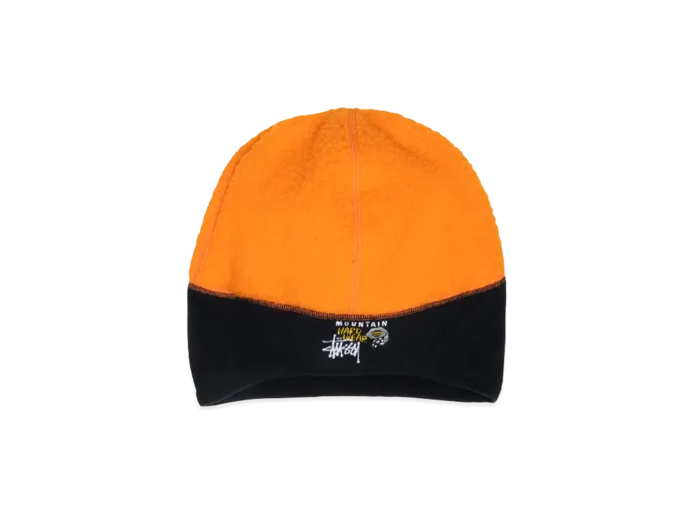 Stussy x Mountain Hardwear Fleece Skullcap "Alpine Orange"