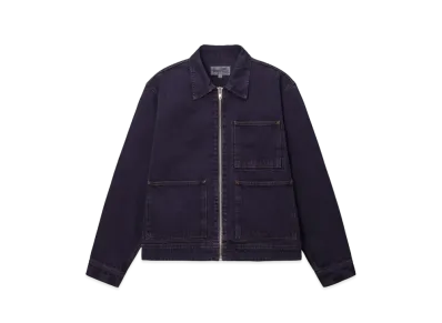 Stussy Zip Work Jacket Denim "Nightshade"