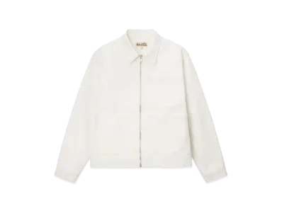 Stussy Zip Work Jacket Overdyed "Bone"