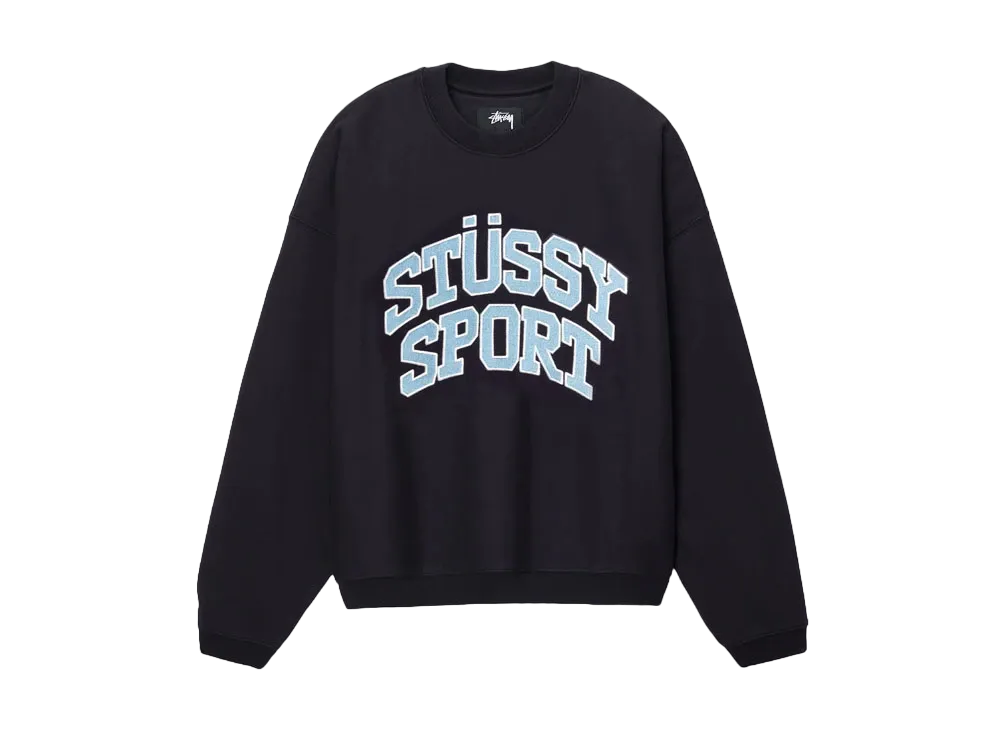 Stussy Sport Relaxed Oversized Crew 