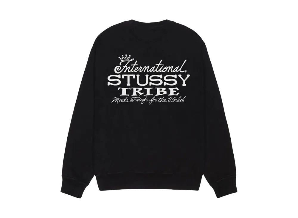Stussy IST Crew Pigment Dyed "Black"