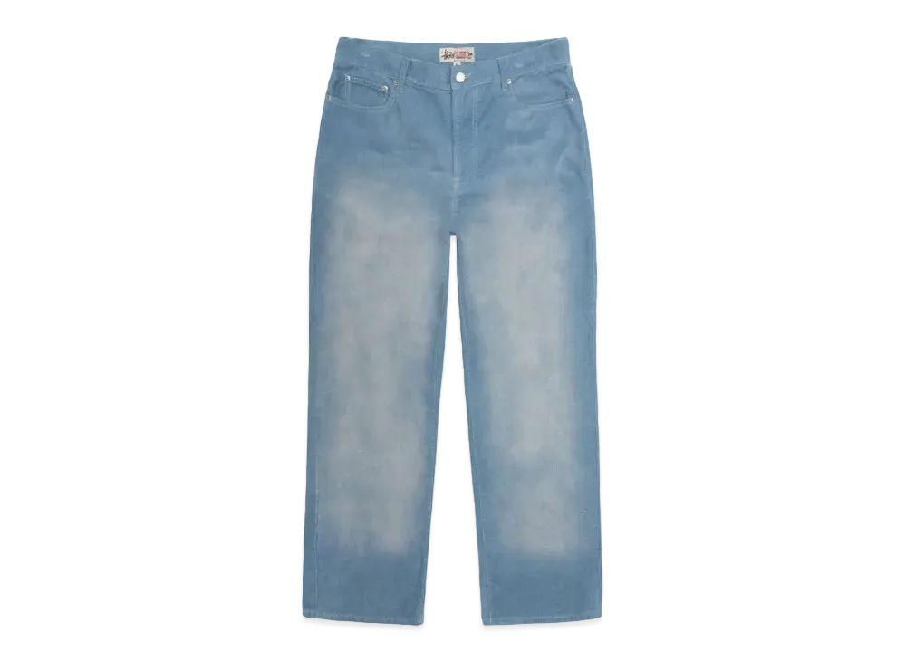 Stussy Classic Jean Faded Corduroy "Denim Blue"