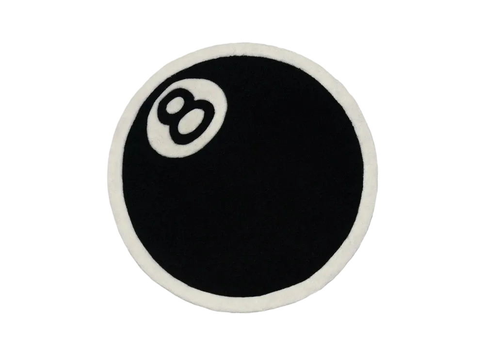 （超希少）STUSSY 8 BALL RUG BLACK 8 Ball Rug – Black | Accessories | Stüssy