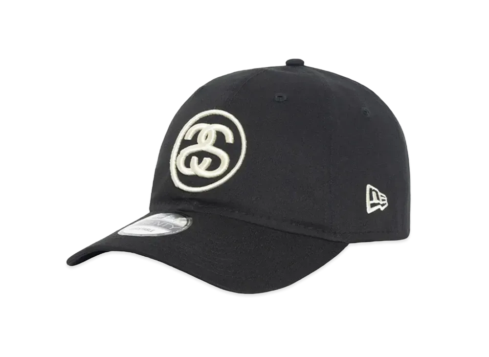 Stussy x NEWERA 9TWENTY SS Link "Black"
