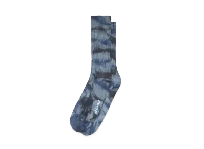 Stussy Multi Dyed Ribbed Socks "Steel/Blue"