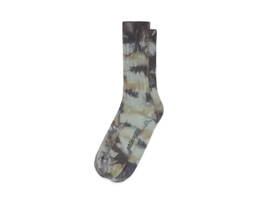 Stussy Multi Dyed Ribbed Socks "Cloud/Sand"