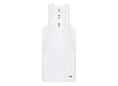 Stussy Tank Undershirts "White"