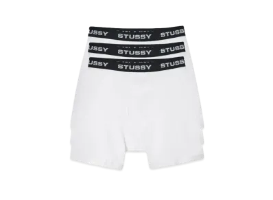 Stussy Boxer Briefs "White"