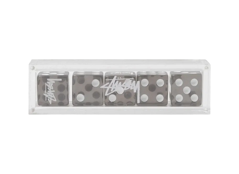 Stussy Dice Set "Black"